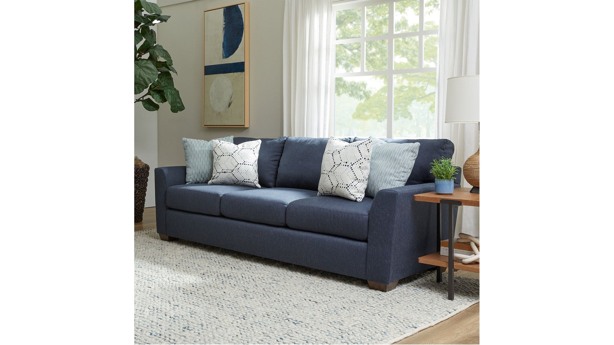 Corazon - Fabric Stationary Sofa