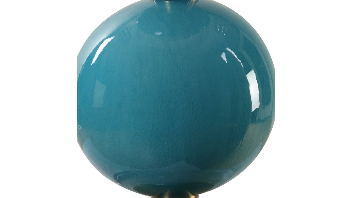 Palawan - Blue Glaze Table Lamp