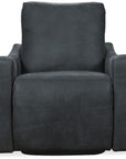 Lewis - Power Swivel Recliner - Black