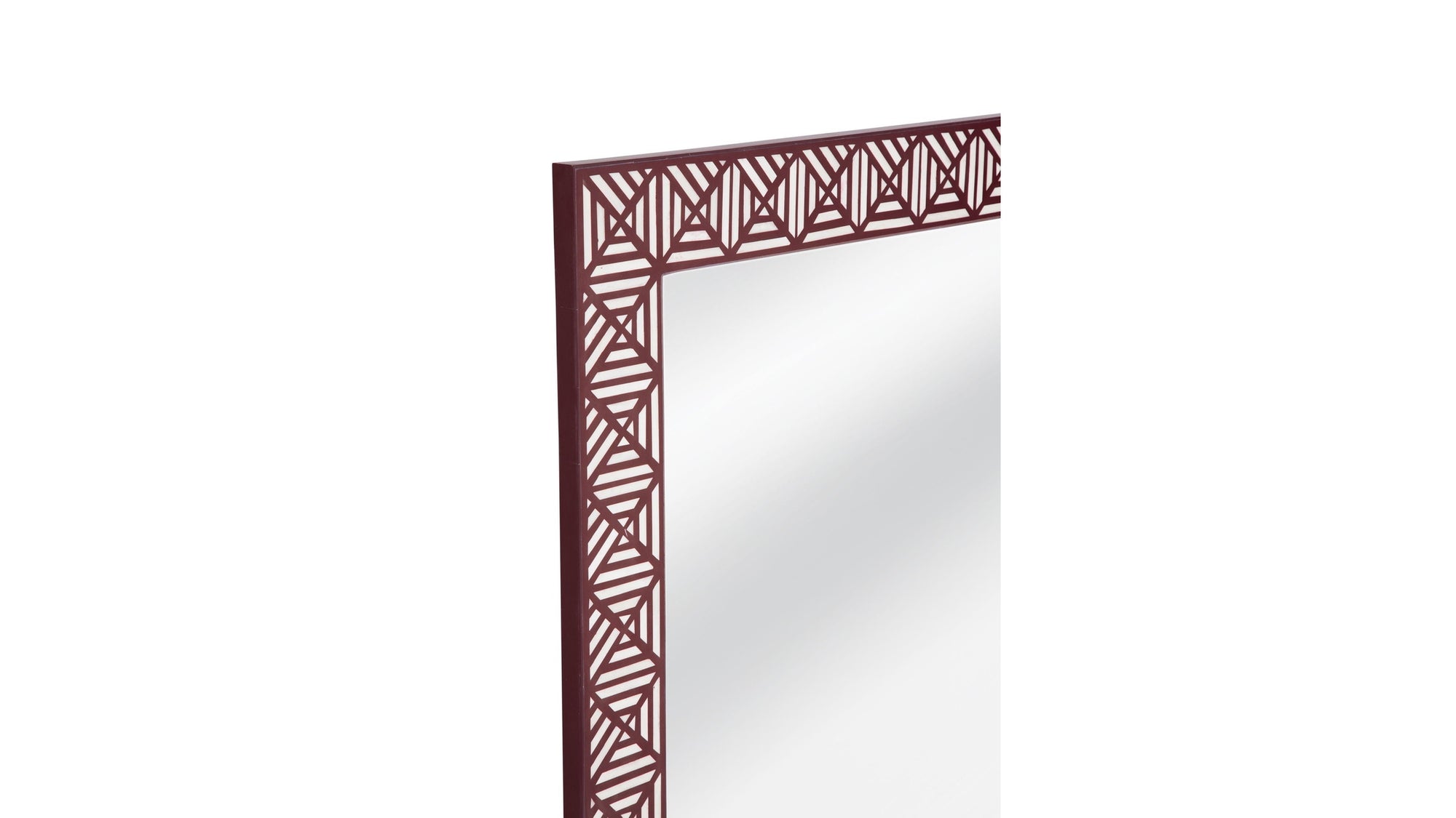 Rouge - Wall Mirror - Red