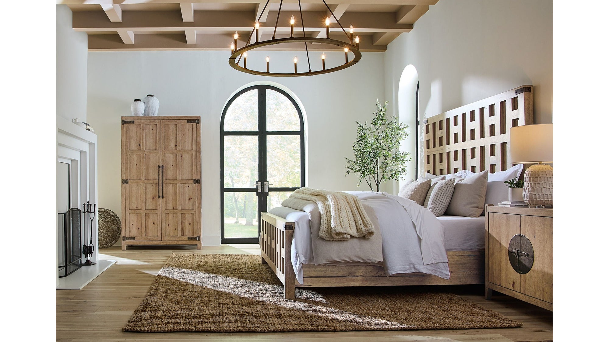 Vineyard Row - Wardrobe - Light Brown