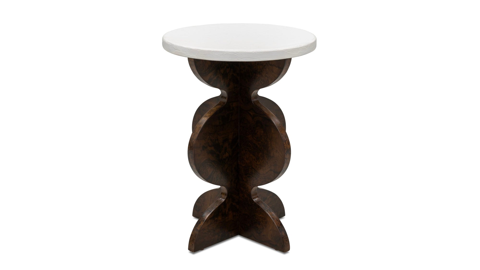 Paloma - Accent Table - Black Walnut Burl