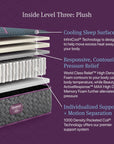 Beautyrest World Class - Level Three Hybrid Plush Mattress
