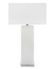 Pillar - Marble Table Lamp - White