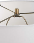 Acosta - Ribbed Table Lamp - Gray
