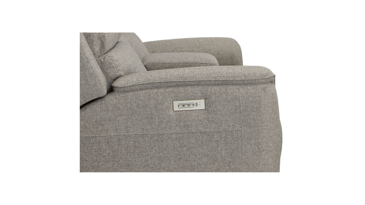 Henry - Power Reclining Loveseat With Console &amp; Power Headrests &amp; Lumbar