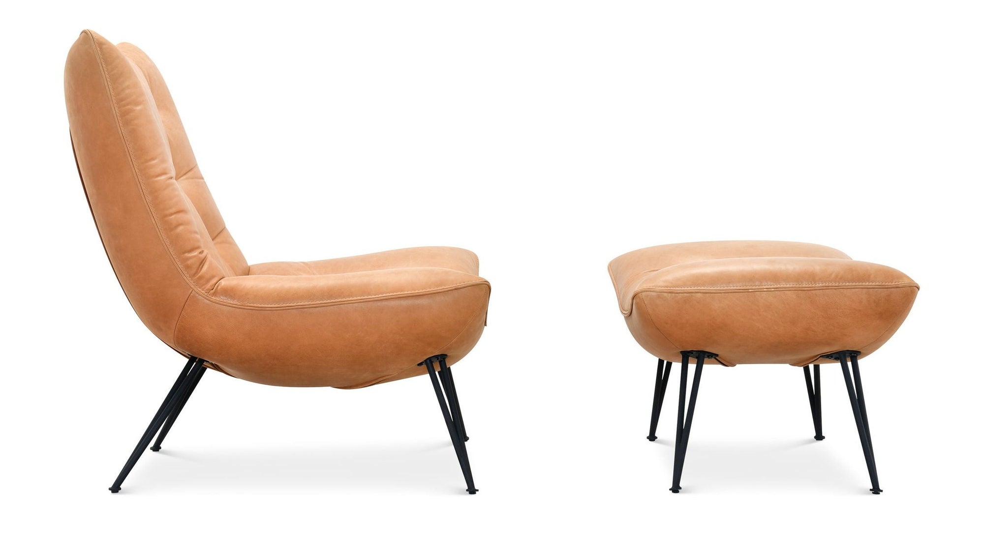 Kayne - Ottoman - Light Brown