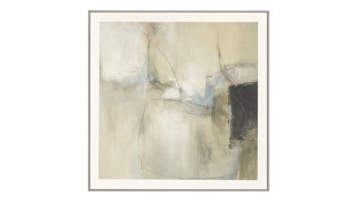 Framed Canvas Shifting Horizons - Natural