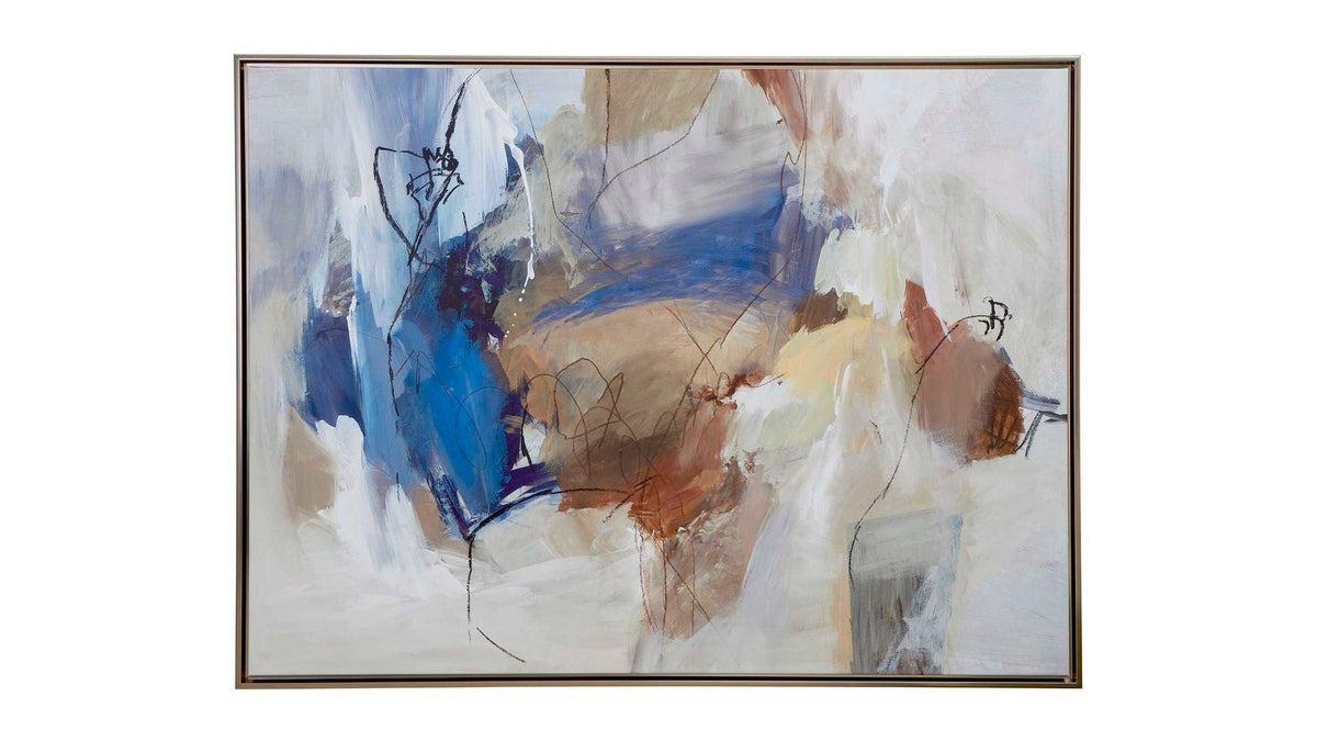 Subtle Nuances - Framed Abstract Art