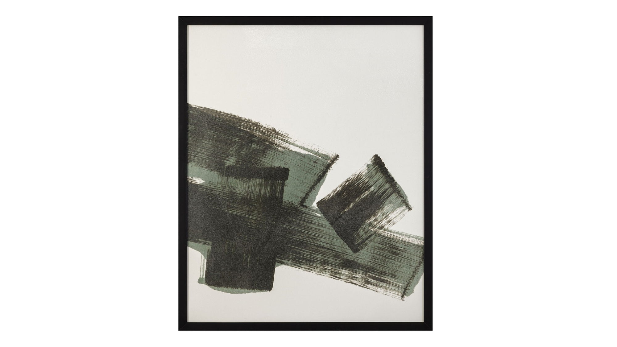 Dynamic Detail Framed Print - Black
