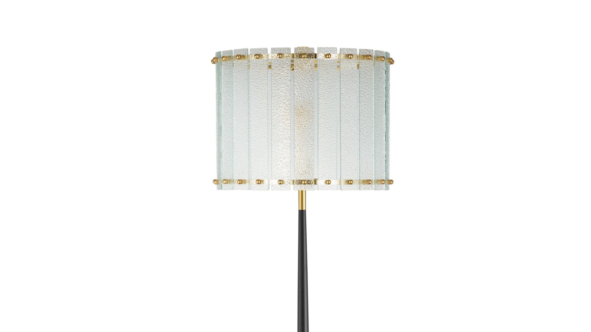 Luca - Floor Lamp - Black / Gold