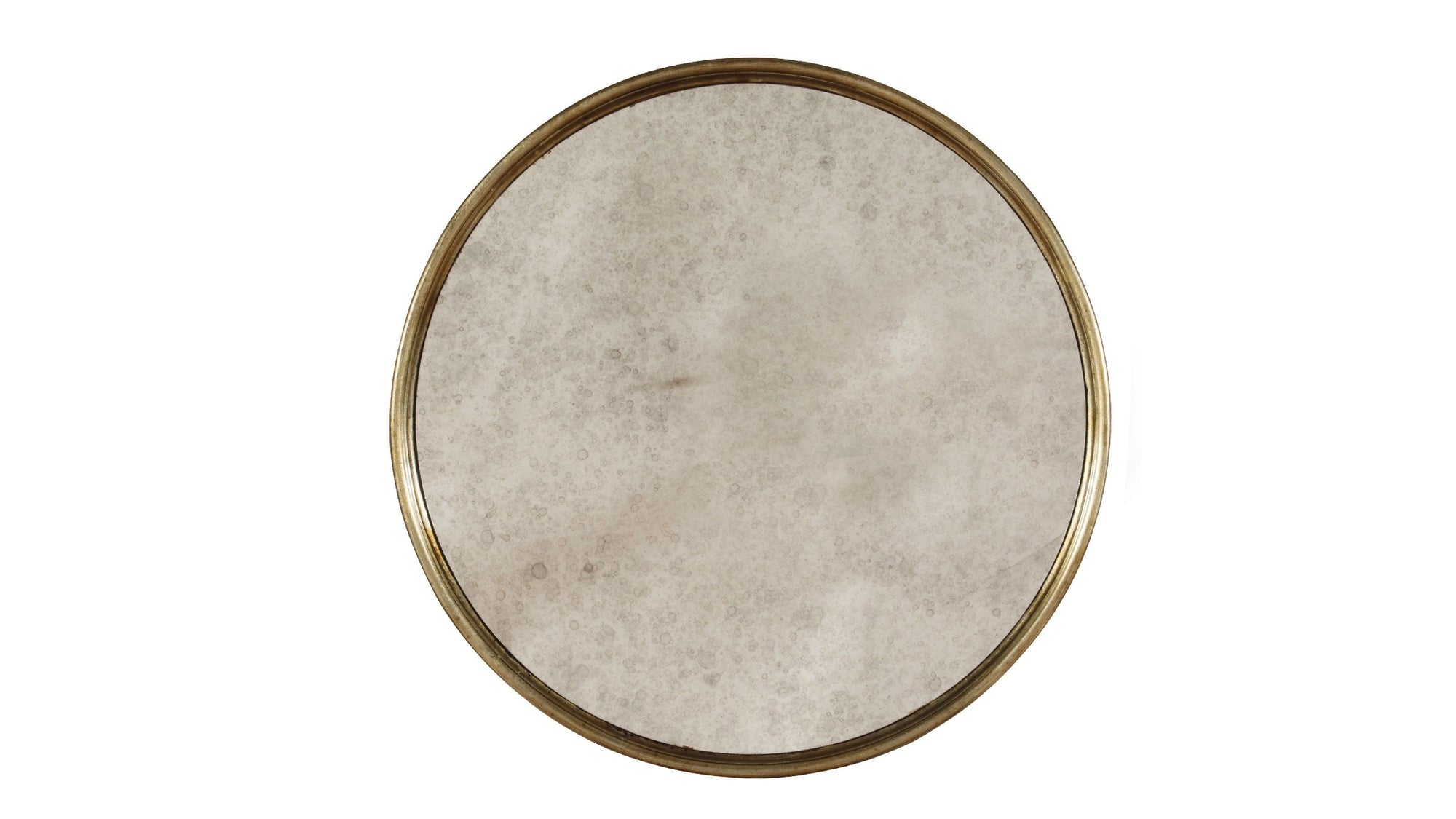 Sanctuary - Round Mirrored Accent Table - Visage