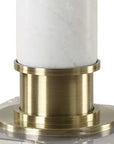 Plinth - White Marble Table Lamp