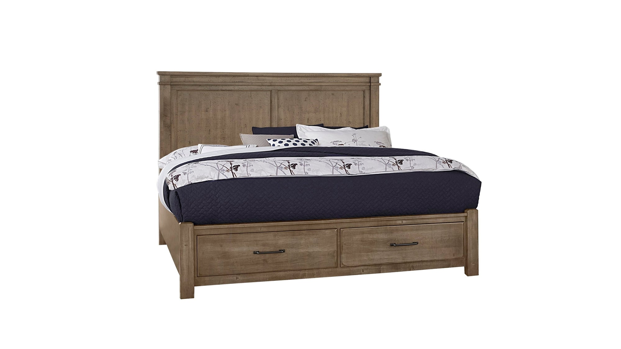 Cool Rustic - Mansion Bed With Storage