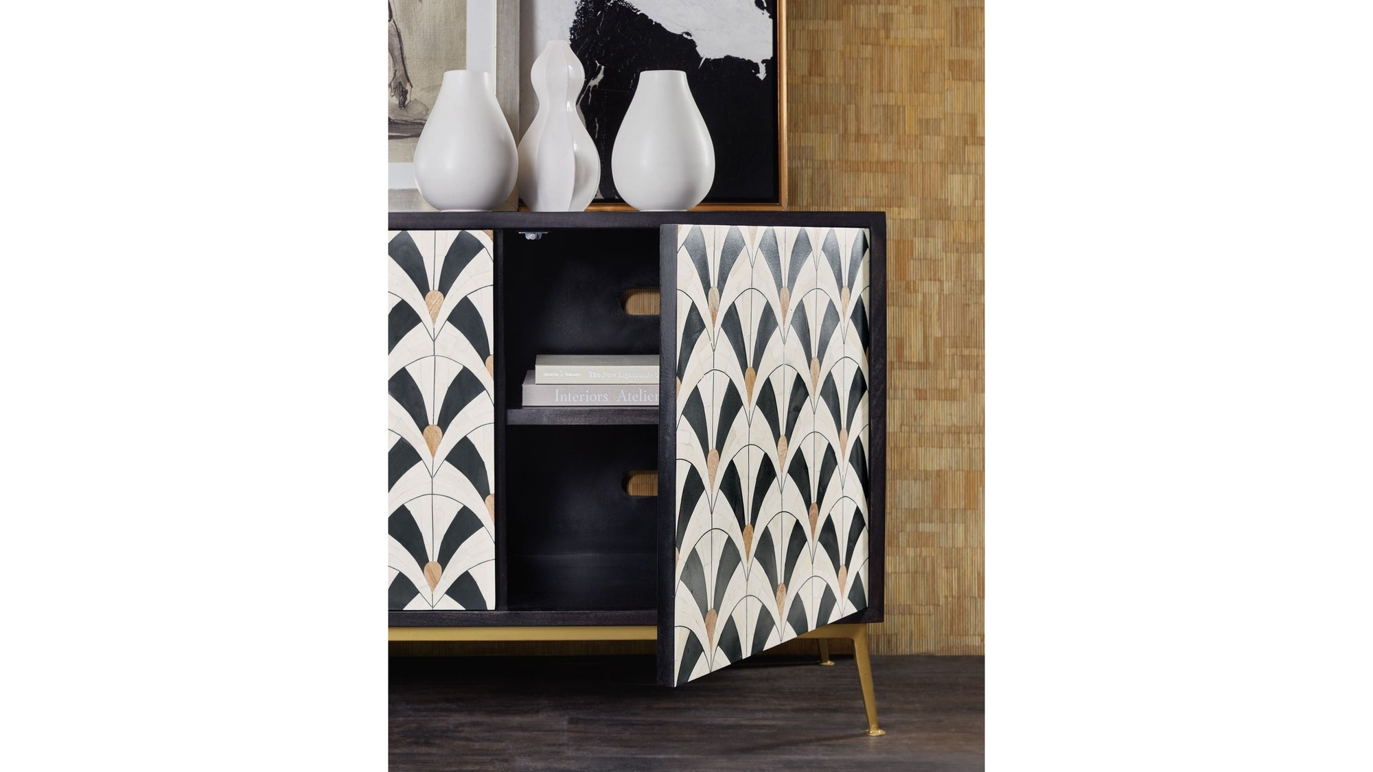 Melange - Renee Credenza - Black