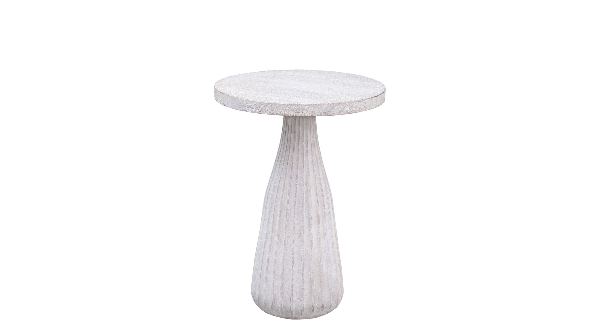 Aimee - Accent Table - White