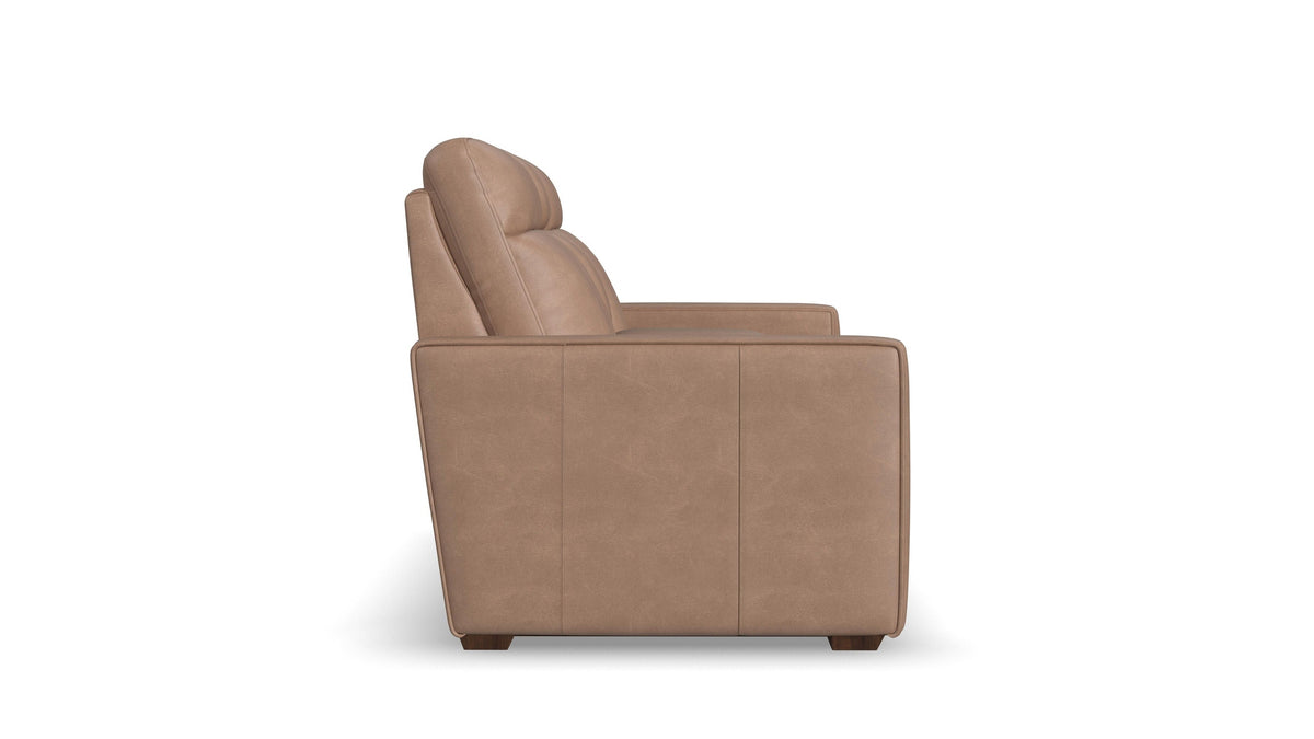 Dutch - Power Reclining Loveseat With Console, Power Headrest &amp; Lumbar