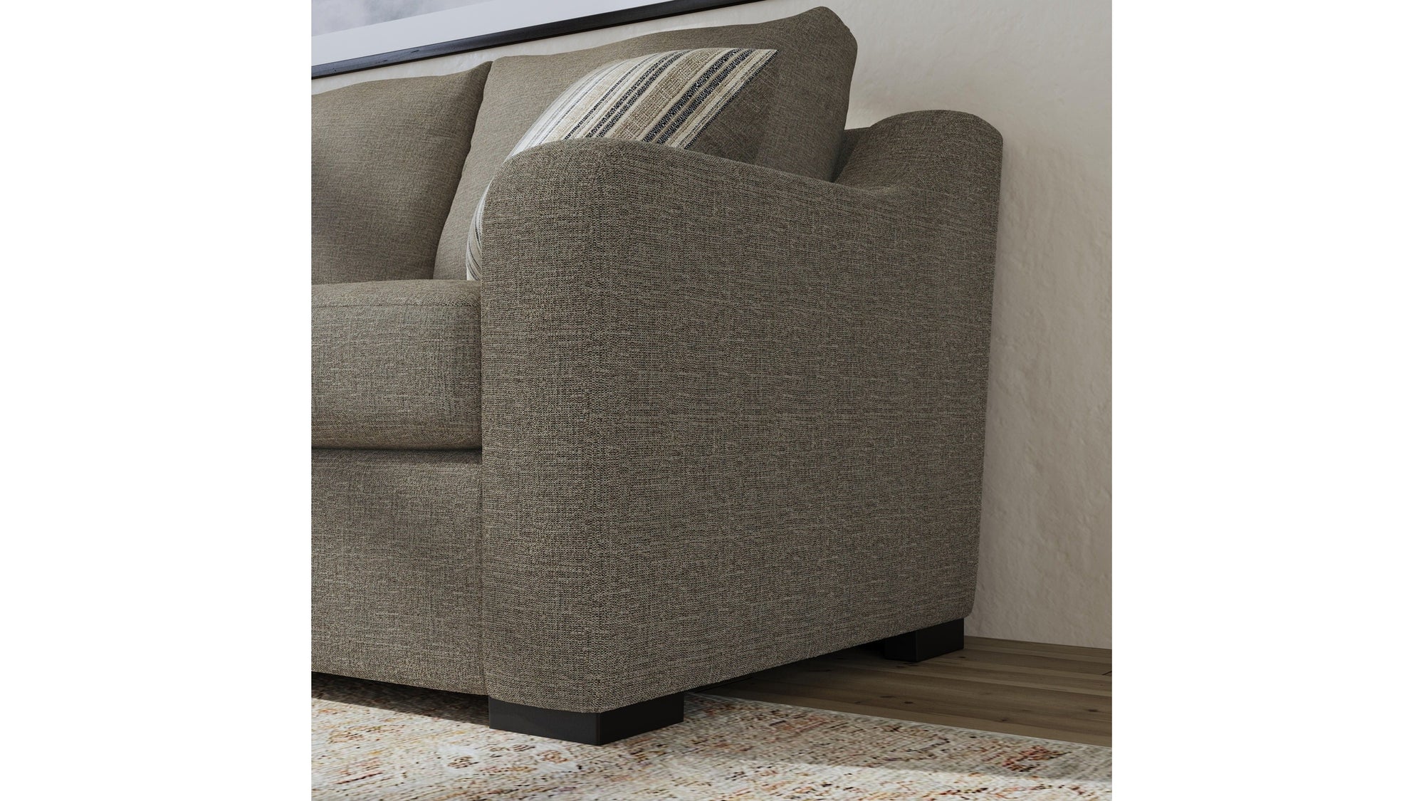 Cypress - Fabric Stationary Three-Cushion Sofa