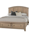 Woodbridge - Arch Storage Bed
