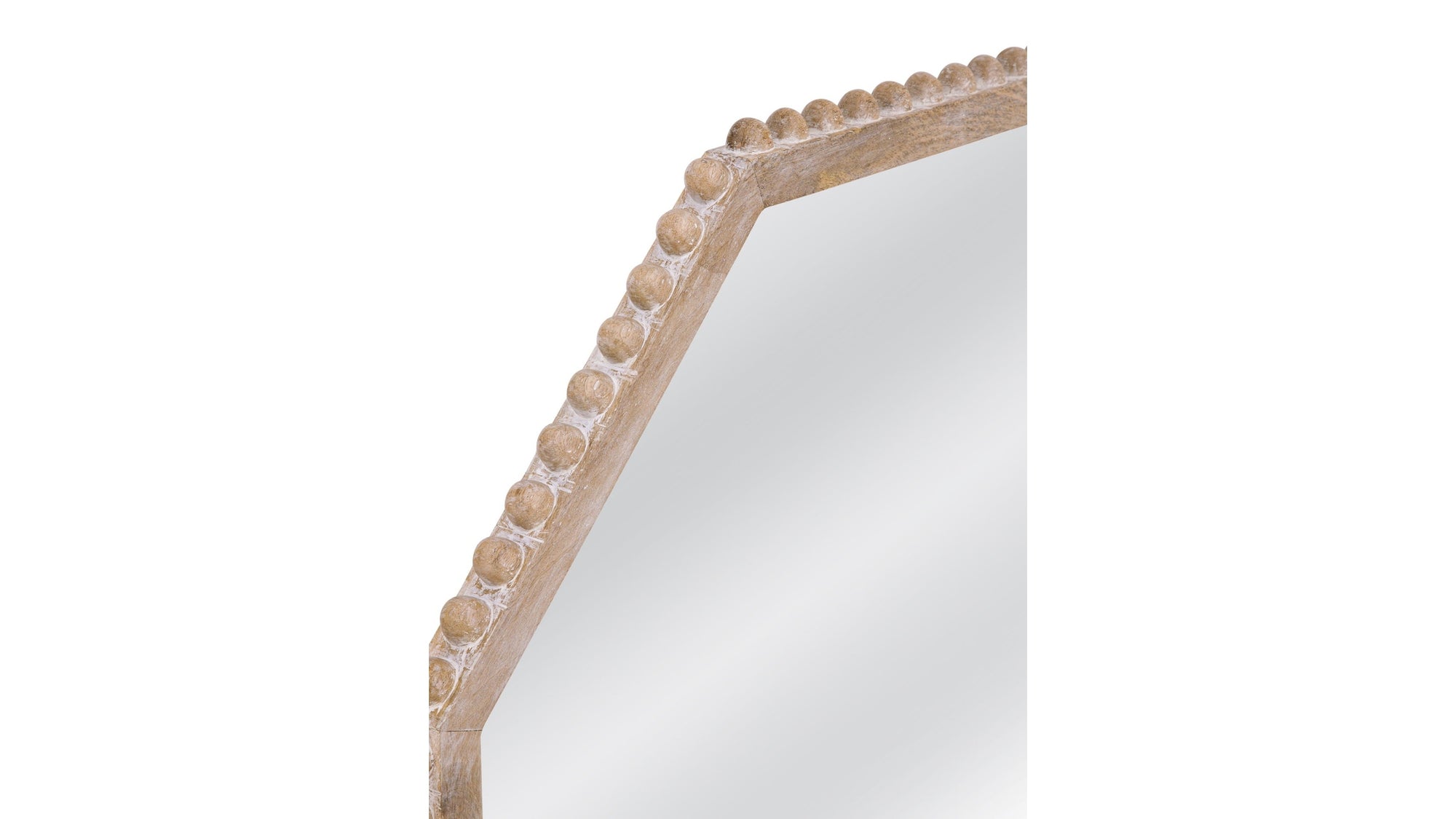 Virz - Wall Mirror - White Wash