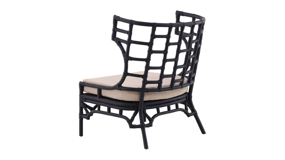 Palma - Occasional Chair - Blue / Beige