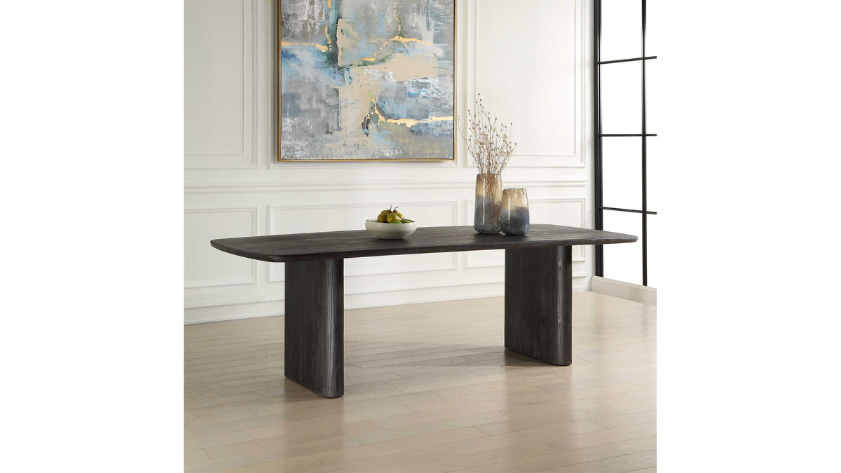 Kirin - Reclaimed Fir Dining Table - Black
