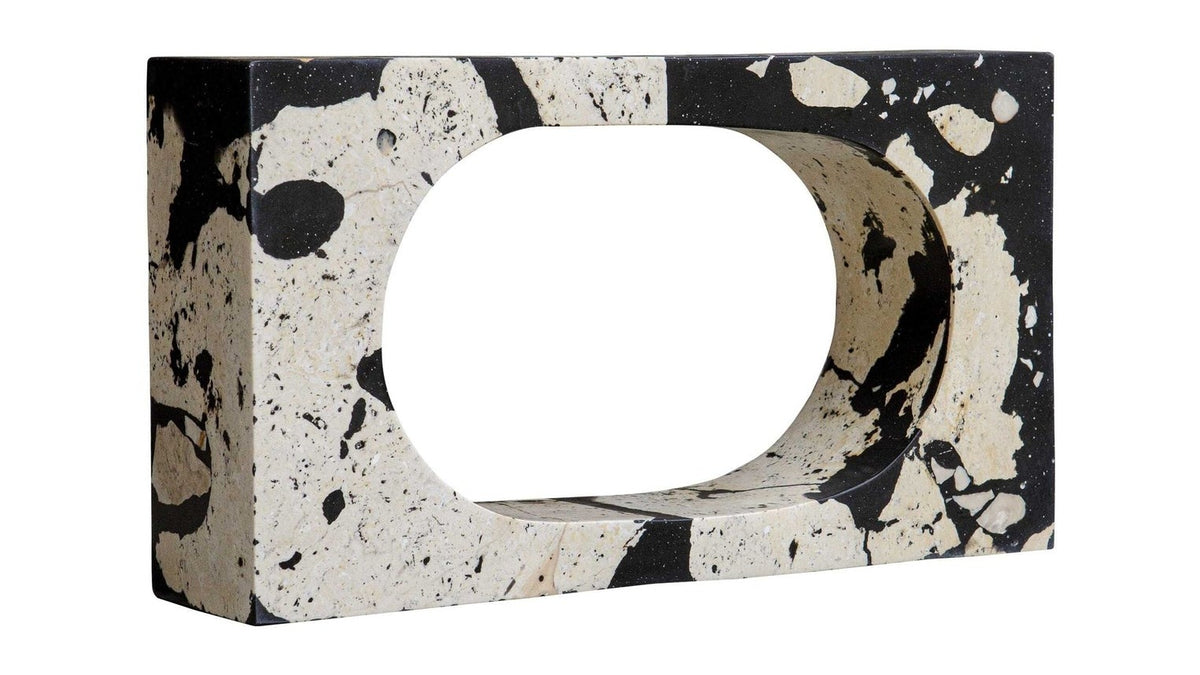 Nouveau - Coral Stone Sculpture - White