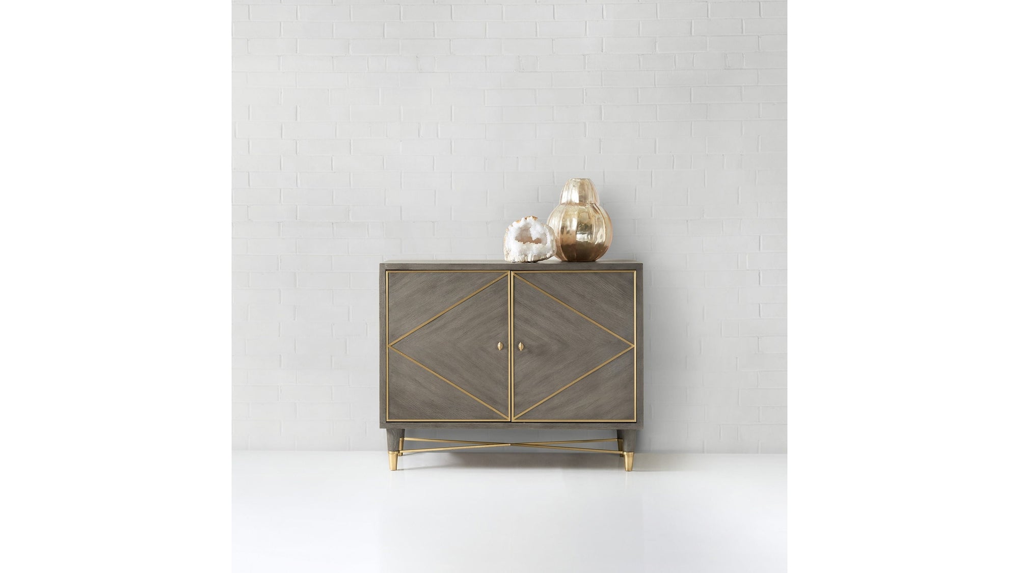 Melange - Breck Chest - Dark Gray