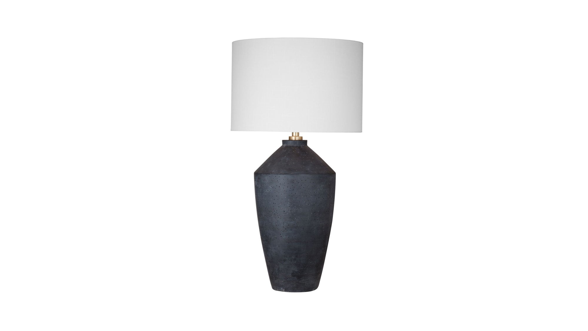 Kaycee - Table Lamp - Matte Black / White