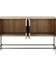 Lunar - 4 Door Elm Wood Cabinet