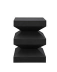 Plato's - End Table - Black