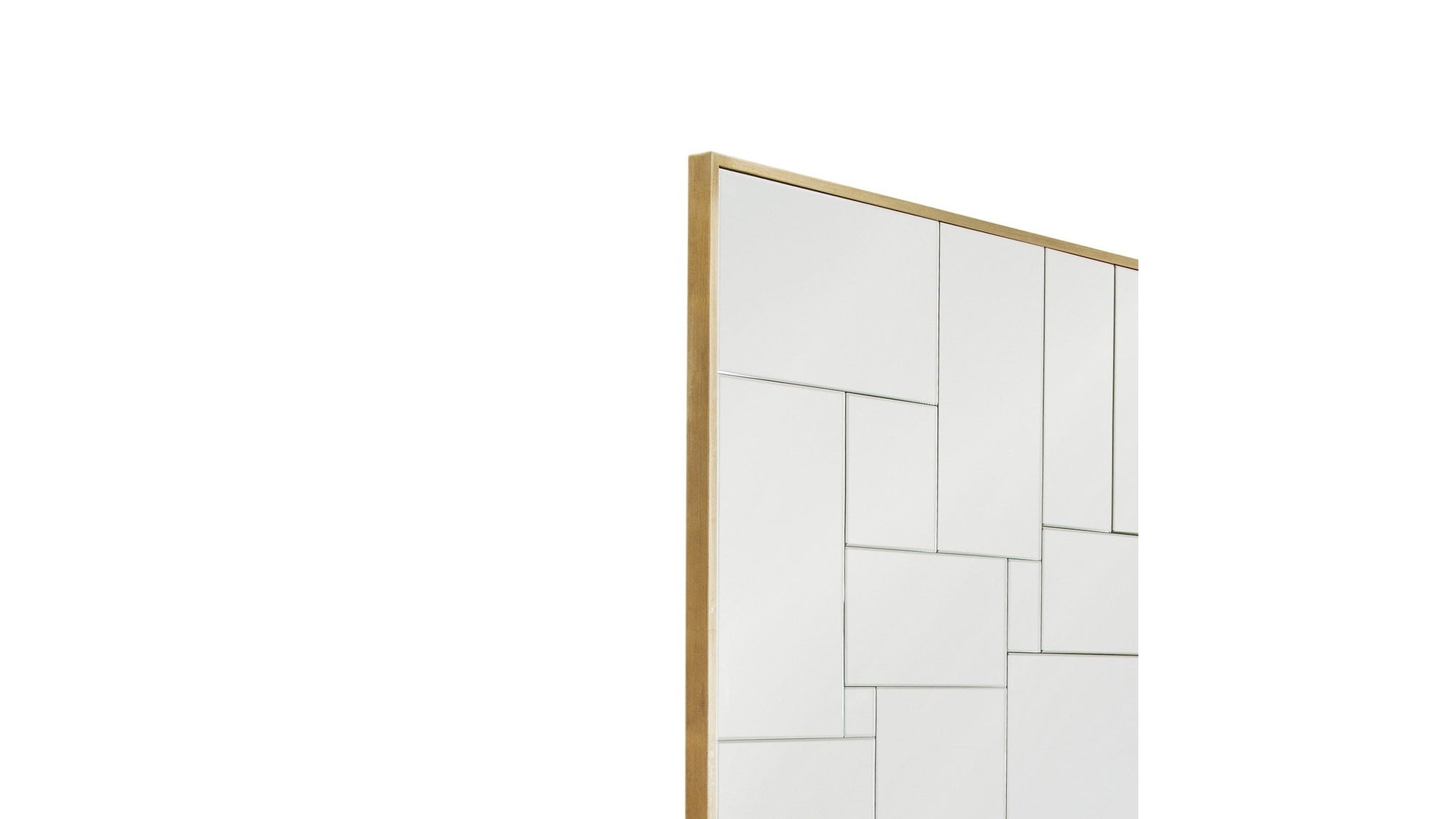 Delphine - Floor Mirror - Antique Gold