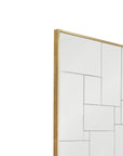 Delphine - Floor Mirror - Antique Gold
