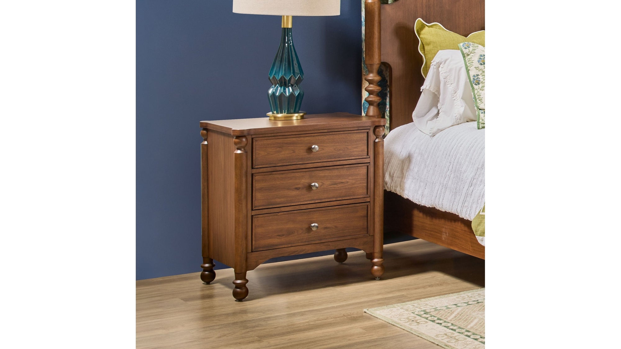 Azalea - Nightstand - Walnut