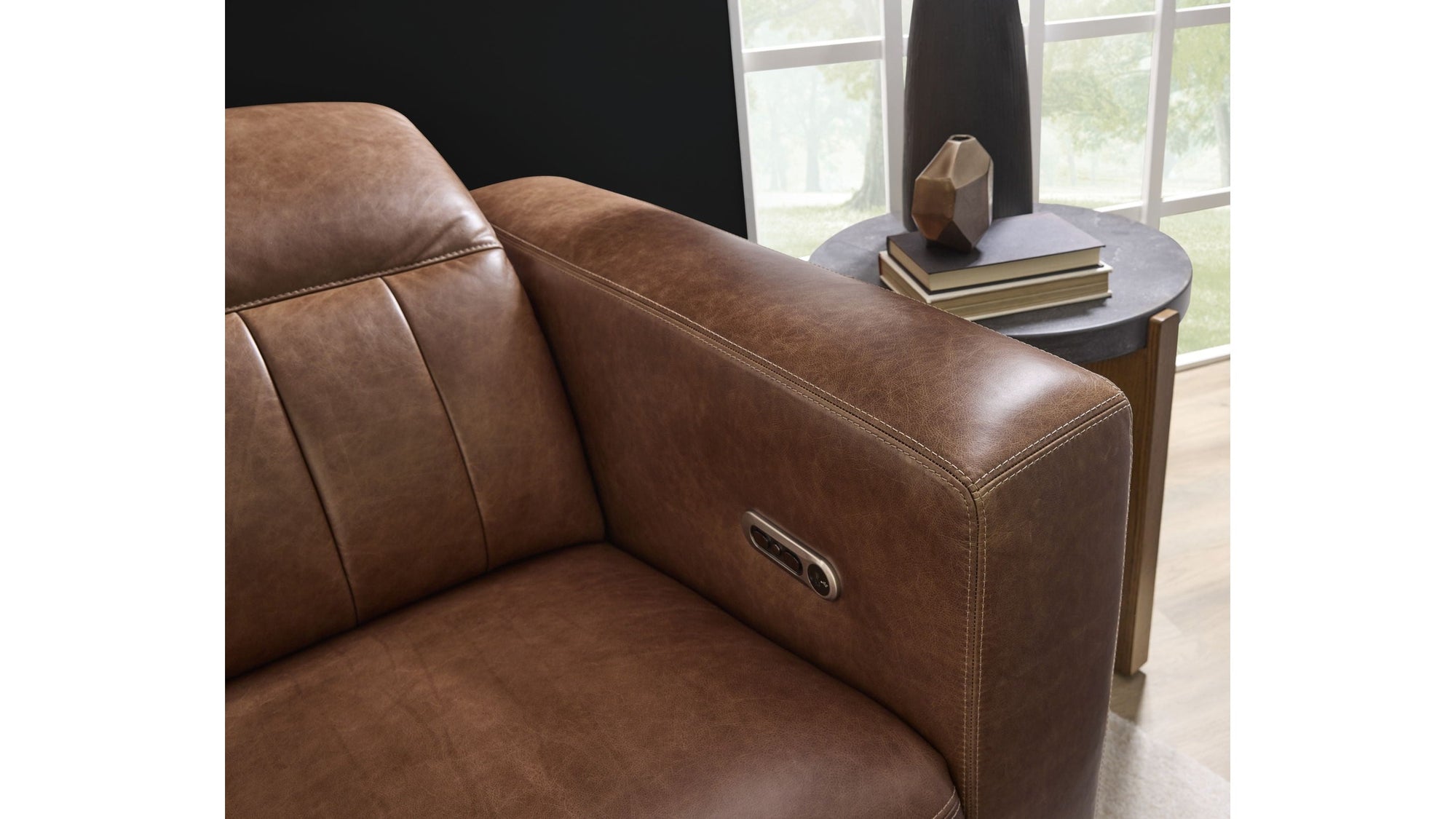 Austin - Power Reclining Sofa With Power Headrests