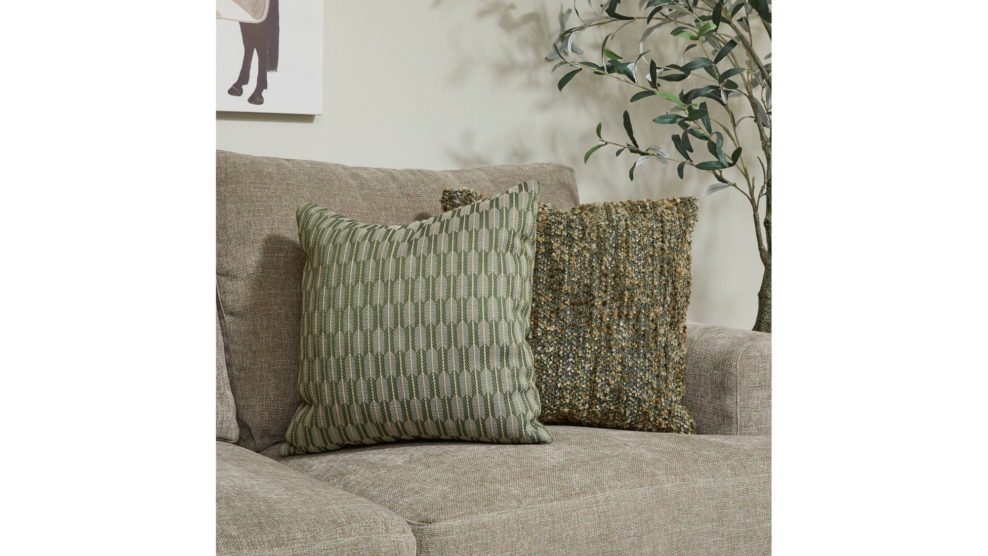 Olivia - Fabric Stationary Sofa