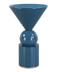 Trig - Blue Accent Table