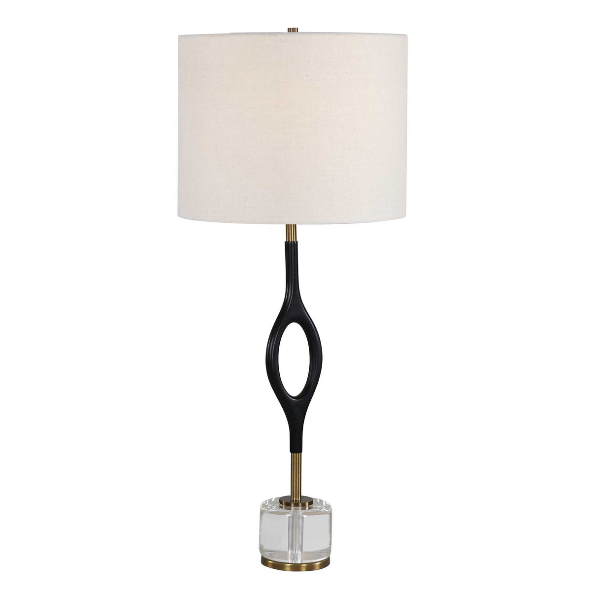 Maryam - Cordless Led Buffet Lamp - Black / Bronze