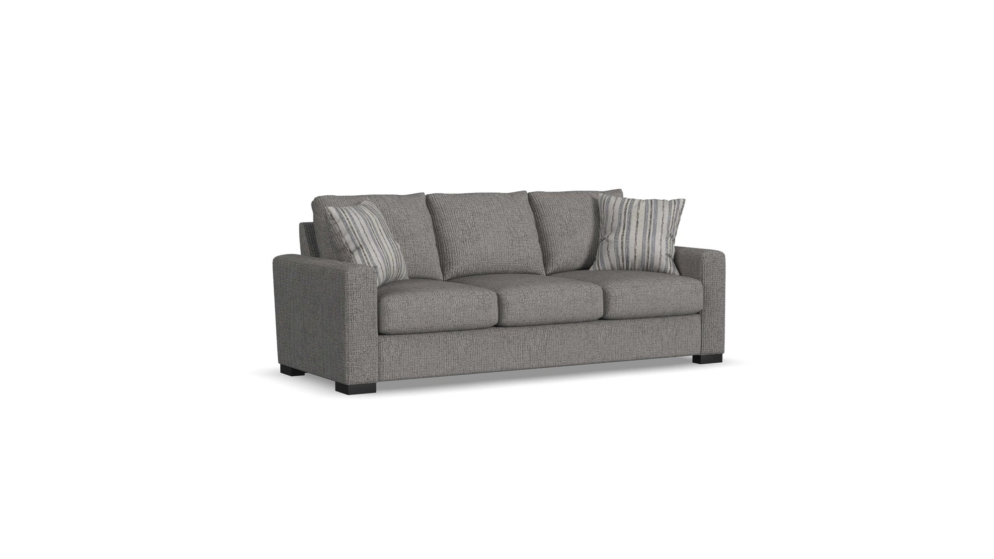 Theodore - Fabric Stationary Three-Cushion Sofa