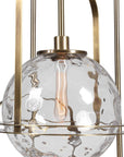 Mimas - 3 Light Cluster Pendant - Gold