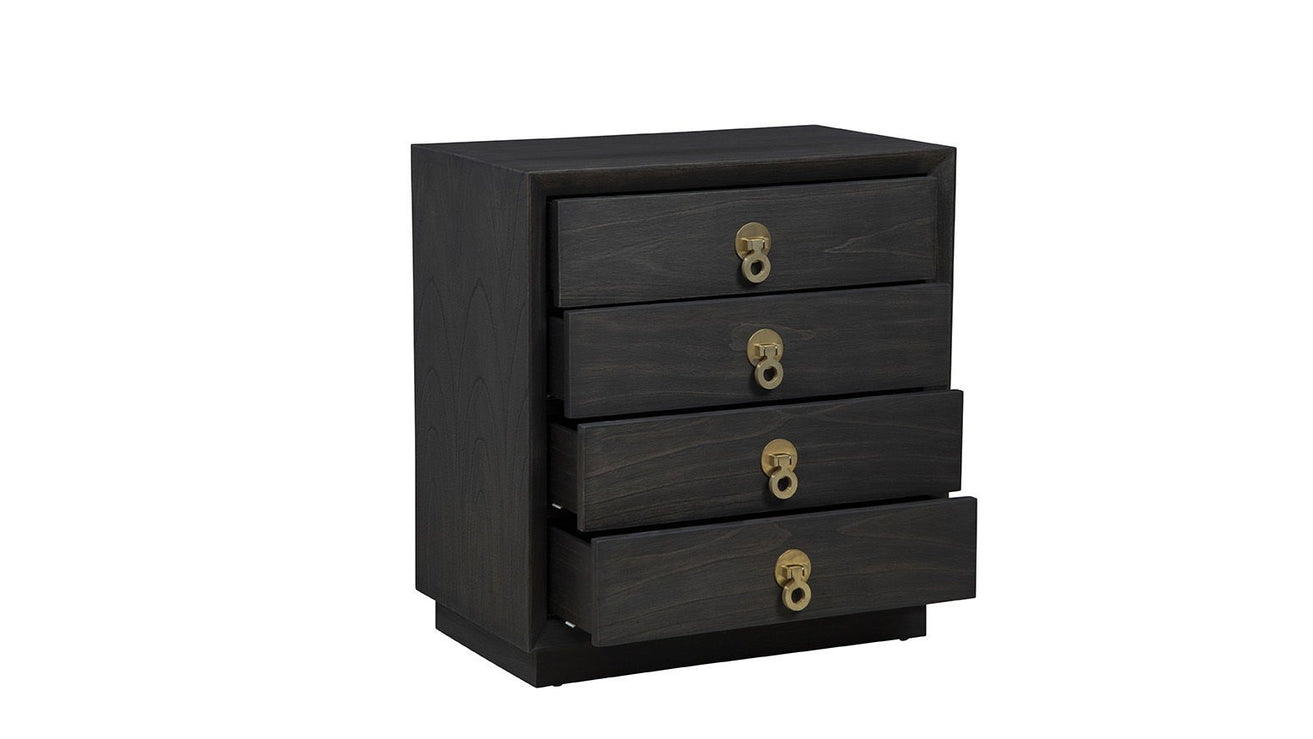 Buxton - Small Chest - Black