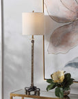 Parnell - Industrial Buffet Lamp - Dark Brown