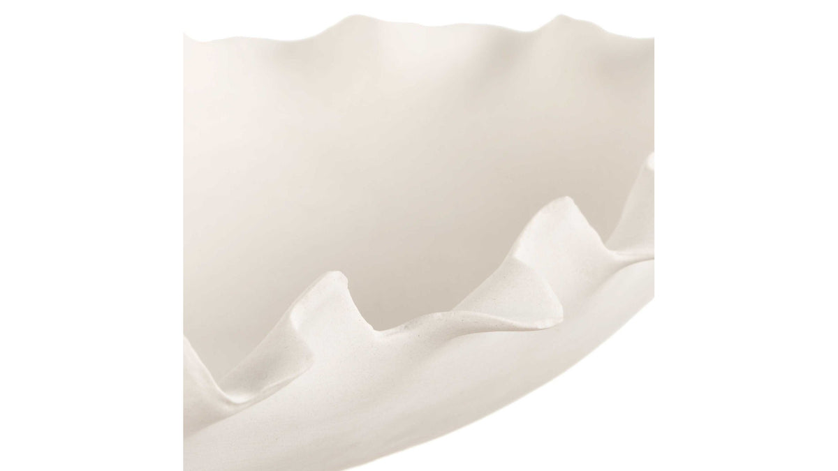 Ripple Crest - Bowl - White