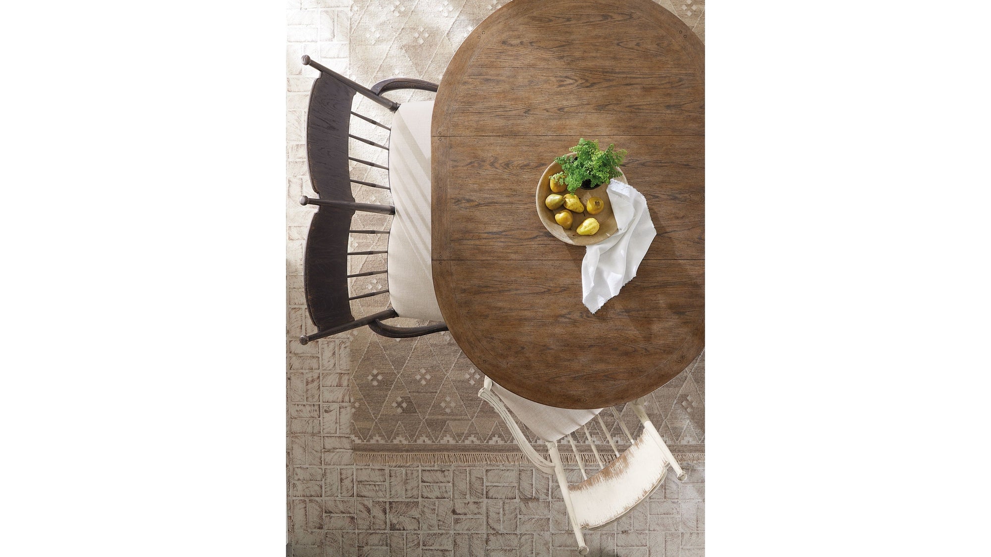 Americana - Upholstered Seat Arm Chair Set of 2