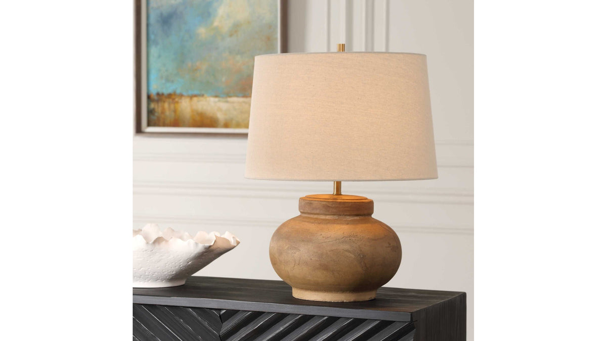 Urbino - Aged Terracotta Table Lamp