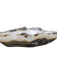 Lunara - Indoor-Outdoor Stone Bowl - Gray / White