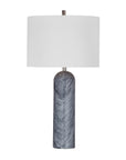 Sassandra - Table Lamp - Gray / White