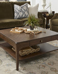 Sylvie - Rectangular Coffee Table - Dark Brown
