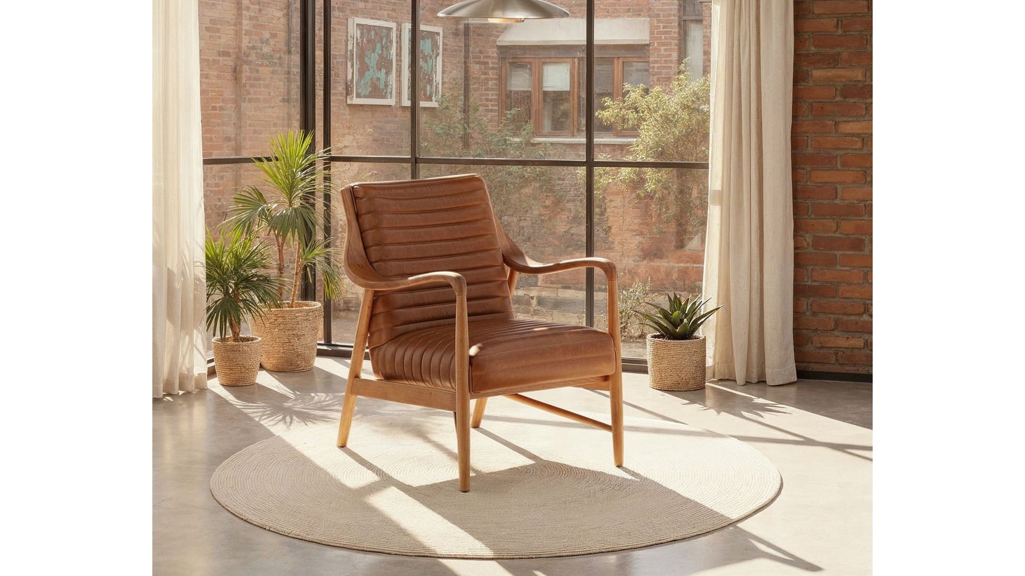 Hawkins - Occasional Chair - Light Brown