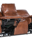 MS - Crosby Zero Gravity Power Sofa With Power Headrest - Brown